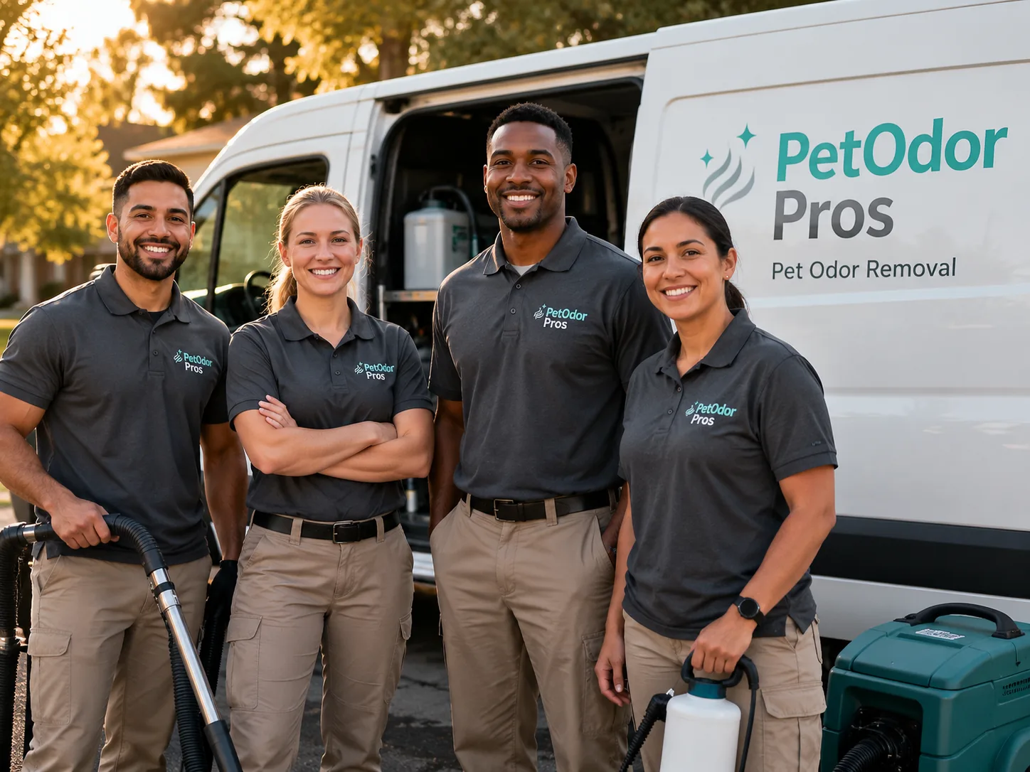 Pet Odor Removal team serving Clayton, NC